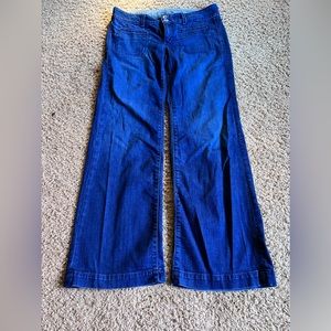 Banana Republic wide leg, low rise size 8